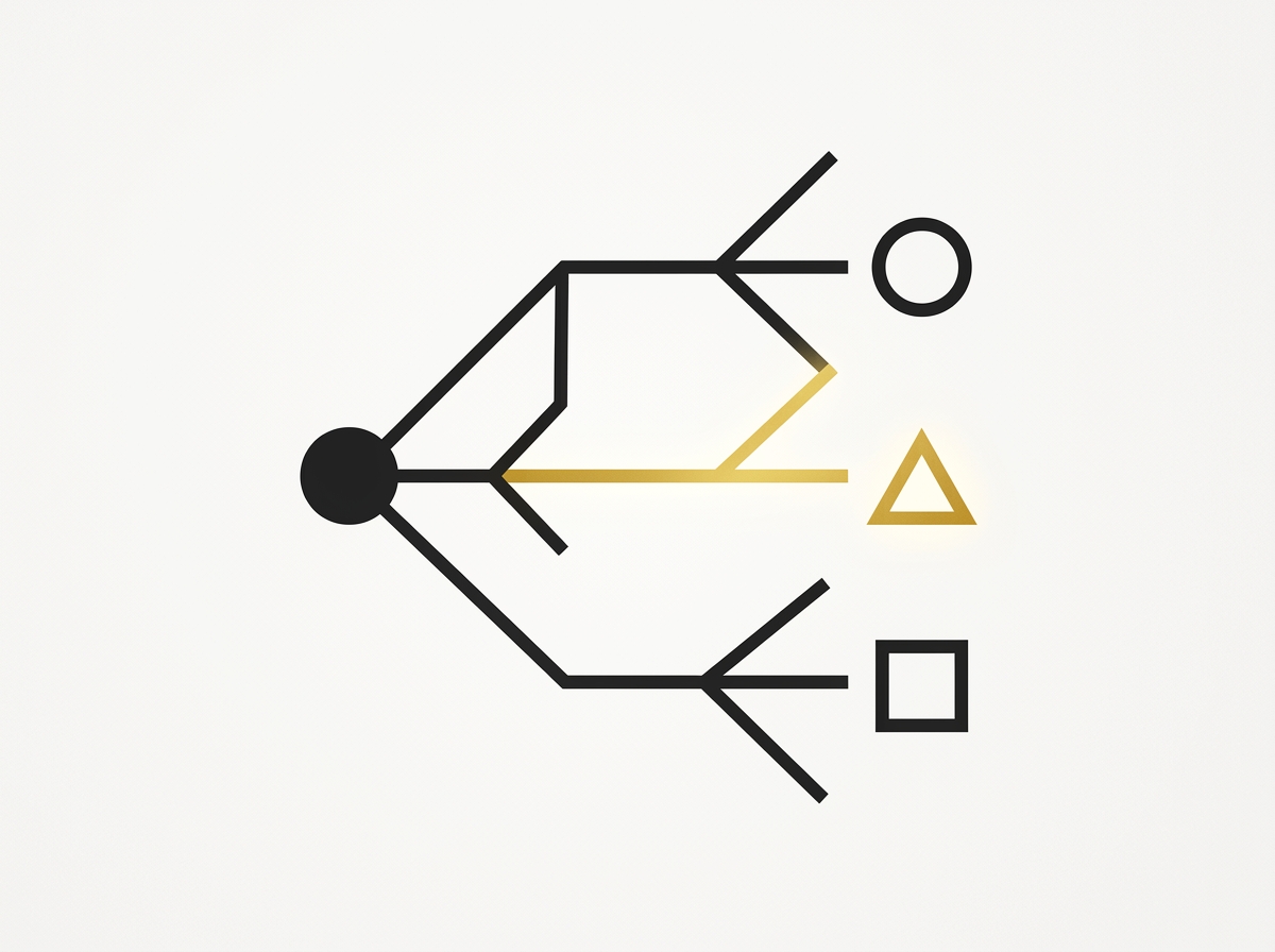 Personalised user journeys branching by segment